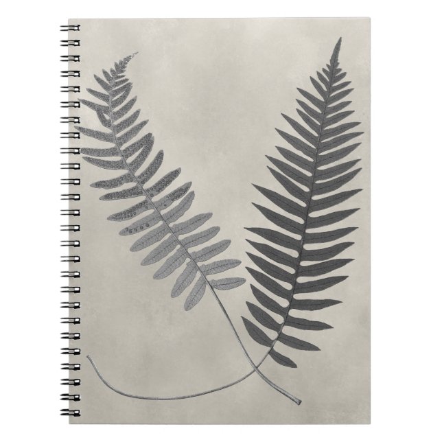 Vintage Ferns Notebook (Front)