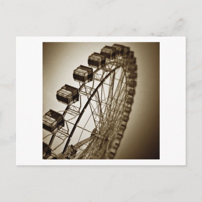 Vintage Ferris Wheel Postcard (Front)