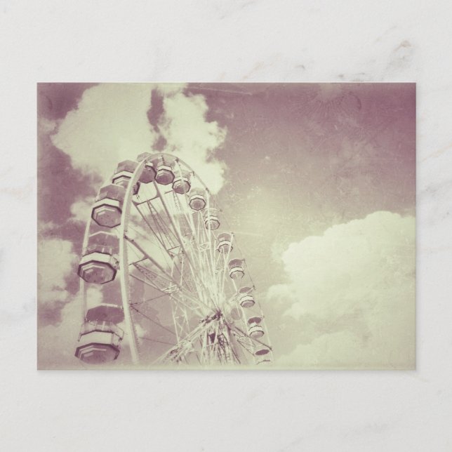 Vintage Ferris Wheel - Postcard (Front)