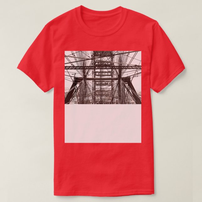 Vintage Ferris Wheel T-Shirt (Design Front)