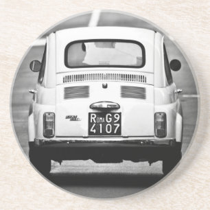 Vintage Fiat 500 coaster