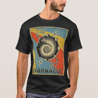 Vintage Fibonacci  Golden Ratio  T-Shirt