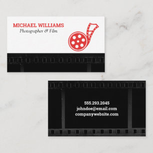 Vintage Film Cannister Business Card