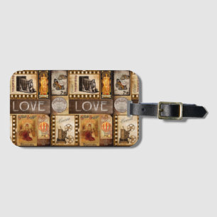 Vintage Film Luggage Tag