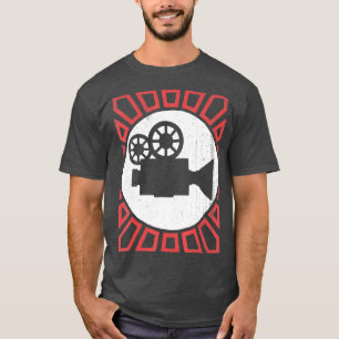 Vintage Filmmaker Retro _nxpl T-Shirt