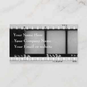 Vintage Filmstrip Business Card II