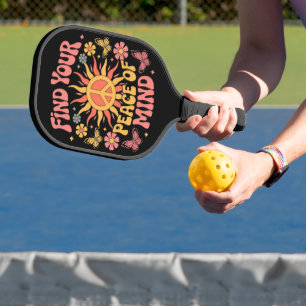 Vintage Find your Peace of Mind Pickleball Paddle