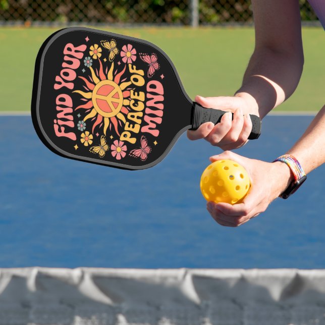 Vintage Find your Peace of Mind Pickleball Paddle (Insitu)