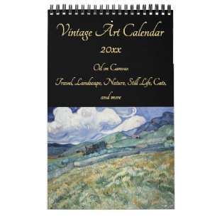 Vintage Fine Art 2026 Home Office Business Wall Calendar