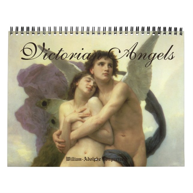 Vintage Fine Art, Victorian Era Angels Calendar (Cover)