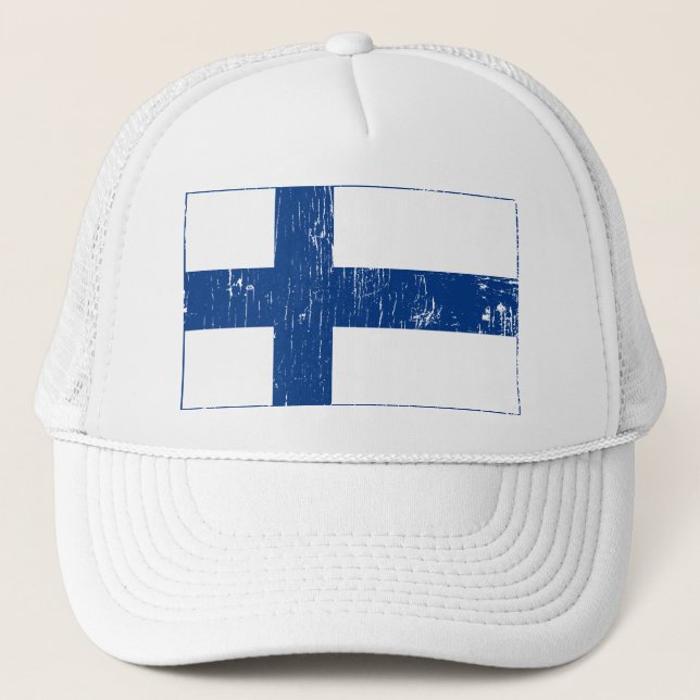 Vintage Finland Trucker Hat (Front)