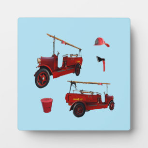 Vintage Fire Fighting Equipment, Plaque