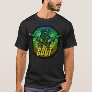 Vintage Firearms Green Shield T-Shirt