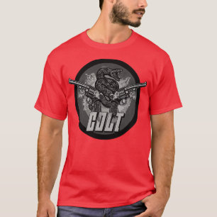 Vintage Firearms Shield BW T-Shirt