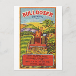Vintage Firecracker Package Postcard