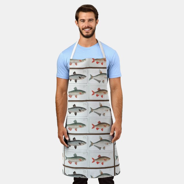 Vintage Fish Apron (Worn)