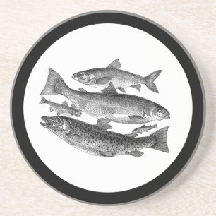 Vintage Fish Coaster