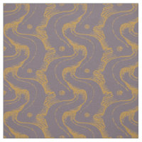 Vintage Fish Wave Pattern by Koloman Moser