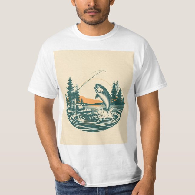 Vintage Fish Whisperer T-Shirt (Front)
