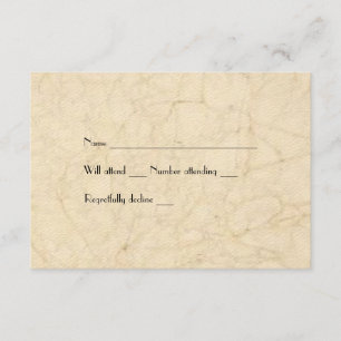 Vintage Fishermen Lovers Boat rsvp with envelopes