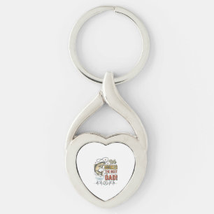Vintage Fishing Dad We Hooked the Best Dad Vector_ Key Ring