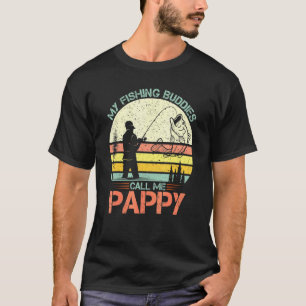 Vintage Fishing Fisherman - My Fishing Buddies Cal T-Shirt