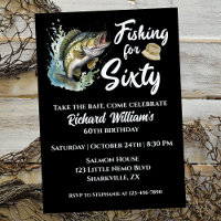 Vintage Fishing Themed 60th Birthday Party