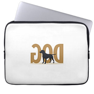 Vintage Fitness Lifestyle Husky Workout Dog Cartoo Laptop Sleeve