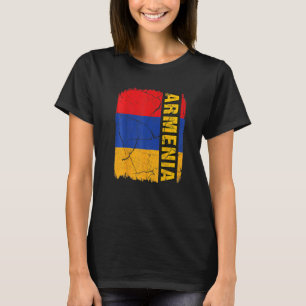 Vintage Flag of Armenia Love Your Country T-Shirt