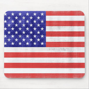 Vintage Flag United States Mousepad