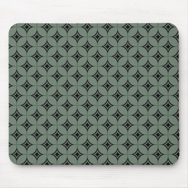 Vintage Flair Mousepad, Sage Mouse Pad (Front)