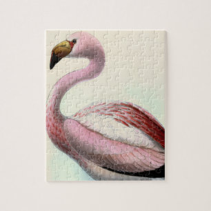Vintage Flamingo Jigsaw Puzzle