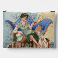 Vintage Flapper Girl 1920s in Paris