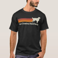 Vintage Flat Coated Retriever Retro Mom Dad Dog