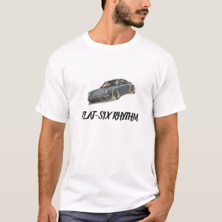 Vintage Flat Six Car T-Shirt | Retro Air Cooled