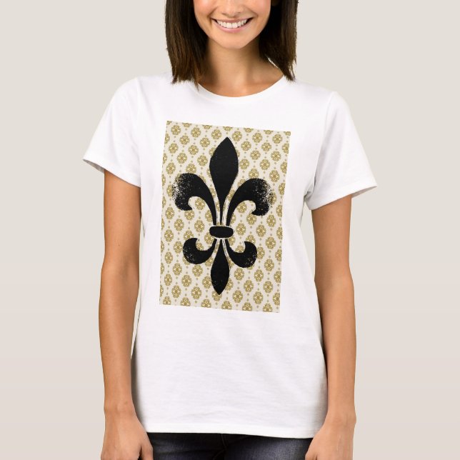 Vintage Fleur de lis T-Shirt (Front)
