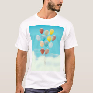 Vintage Floating Balloons T-Shirt