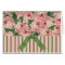 Vintage Floral and Stripe with Ribbon Cards...