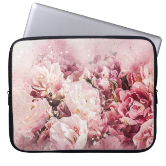 Vintage Floral Art Laptop Sleeve