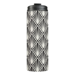 vintage Floral Art Nouveau Seamless Pattern. Geome Thermal Tumbler