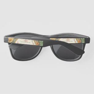 Vintage Floral Art Nouveau Wedding Sunglasses