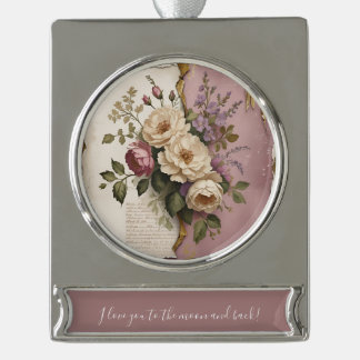 Vintage Floral - Banner Ornament