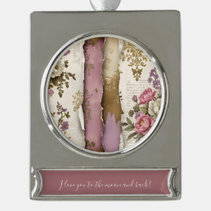 Vintage Floral - Banner Ornament