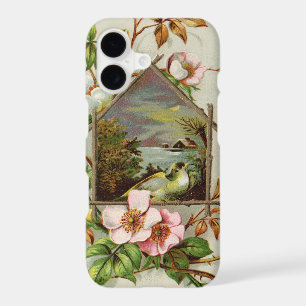 Vintage Floral Birdhouse