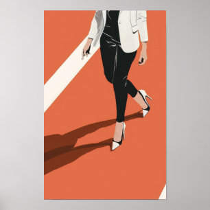 Vintage Floral Botanical Illustration Poster