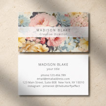 Vintage Floral Business