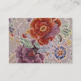 Vintage Floral Business Card