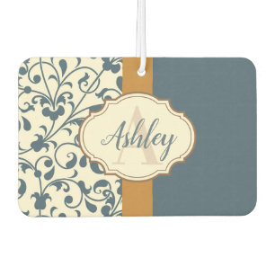 Vintage Floral Car Air Freshener