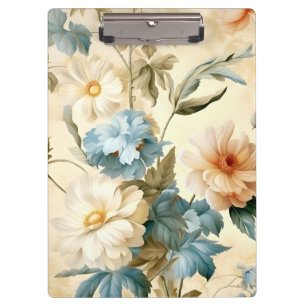 Vintage Floral Clipboard