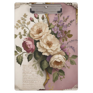 Vintage Floral - Clipboard